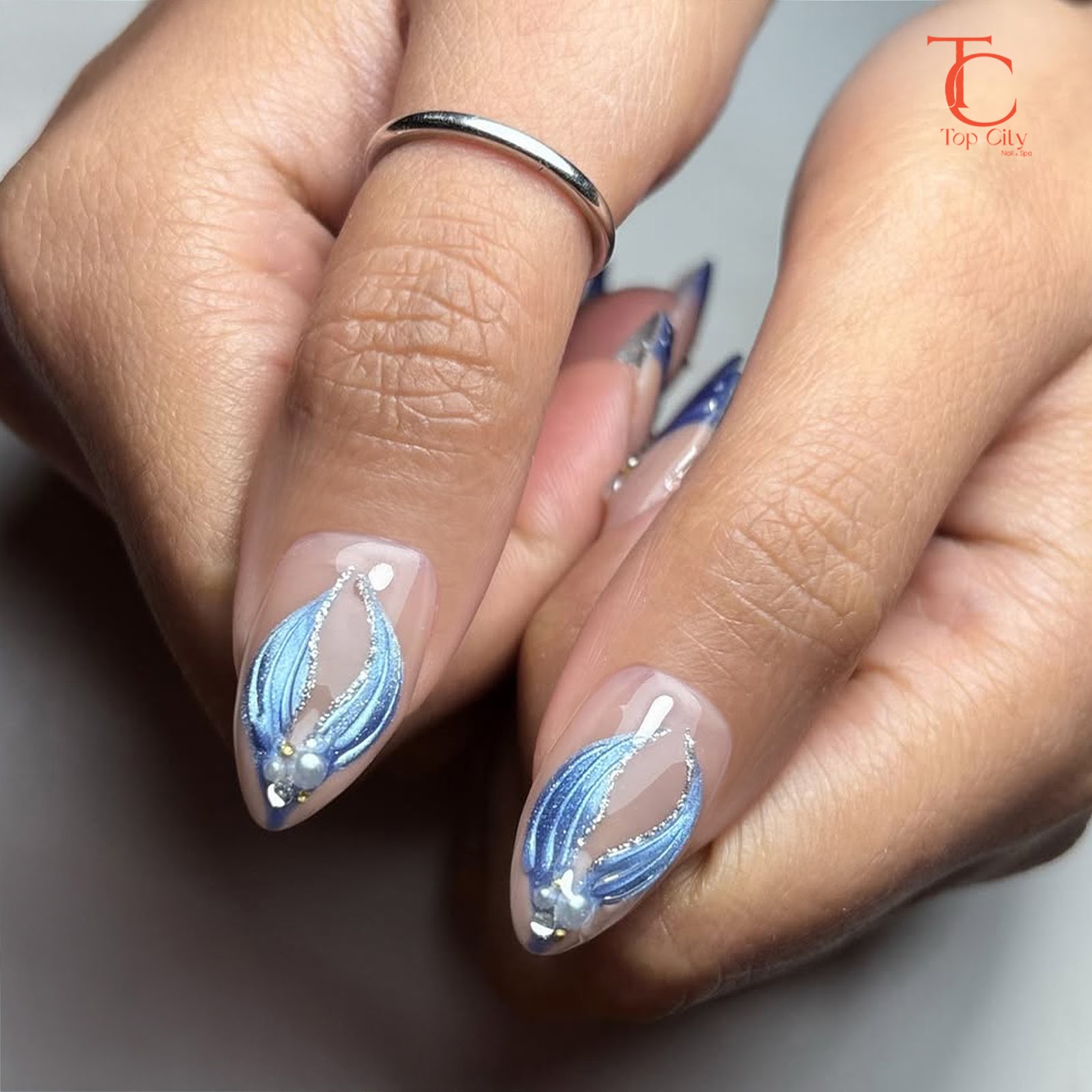 Topcity Nails & Spa nail work in Centennial, Colorado